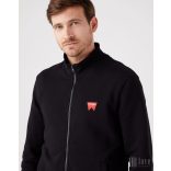 Wrangler ● Funnel Neck Zip ● fekete kardigán