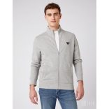 Wrangler ● Funnel Neck Zip ● szürke melange kardigán