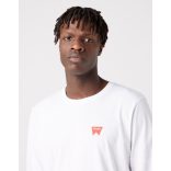 Wrangler ● LS Sign Off Tee ● fehér hosszú ujjú póló