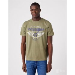 Wrangler ●  Americana Tee ● khaki rövid ujjú póló