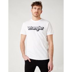 Wrangler ● SS Logo Tee ● fehér rövid ujjú póló