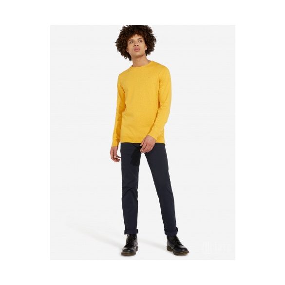 Wrangler ● Crewneck Knit ● sárga kötött pulóver