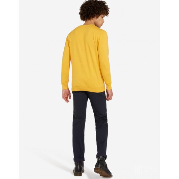 Wrangler ● Crewneck Knit ● sárga kötött pulóver